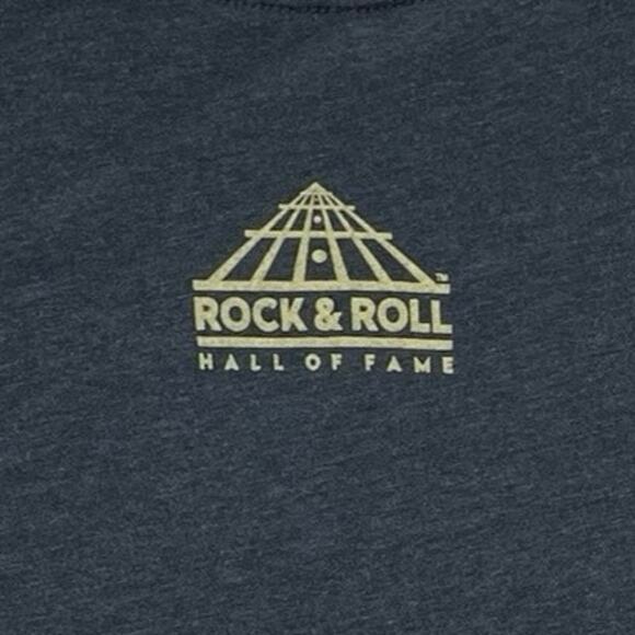 Rock & Roll Hall of Fame Tee Women’s M Gray Ohio Graphic Music Lover Shirt - Picture 5 of 10